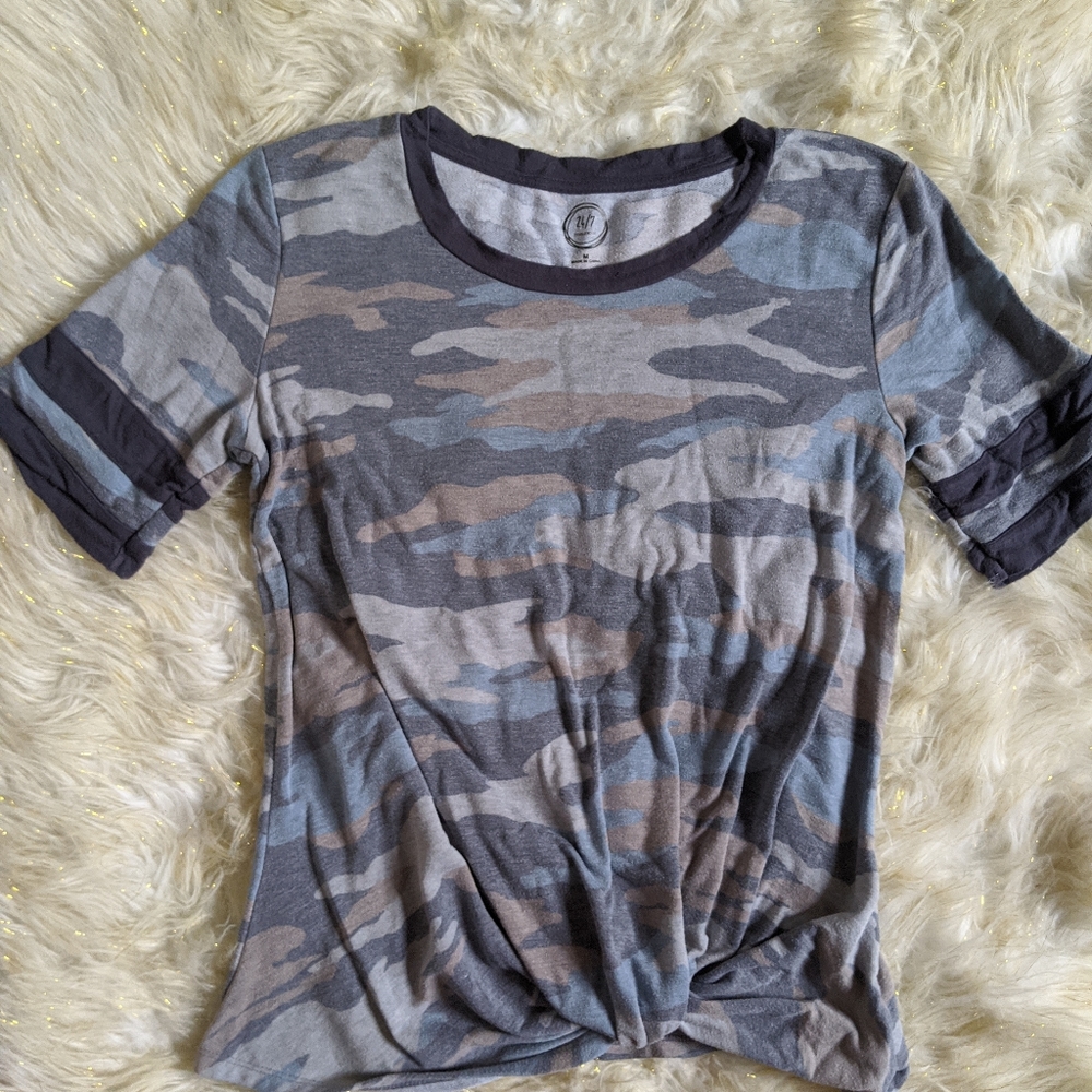 Maurice's camo tshirt